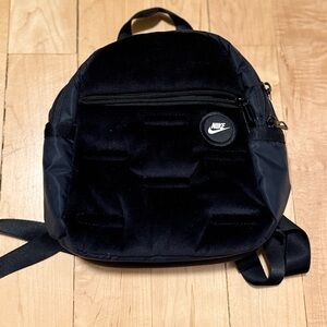Nike Black Velvet Backpack